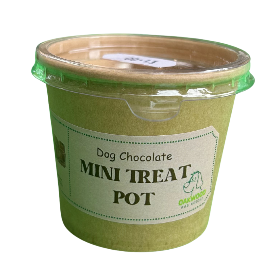 Dog Chocolate - Mini Treat Pot