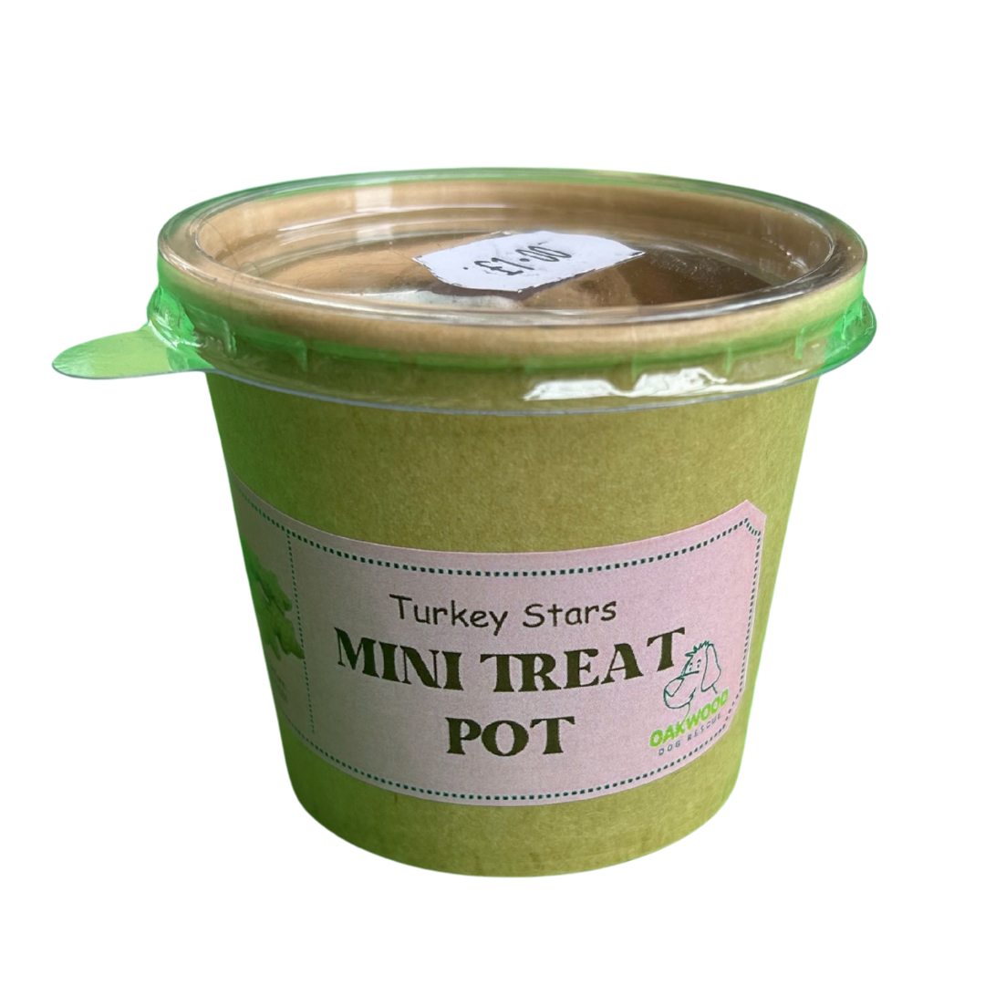 Turkey Stars - Mini Treat Pot
