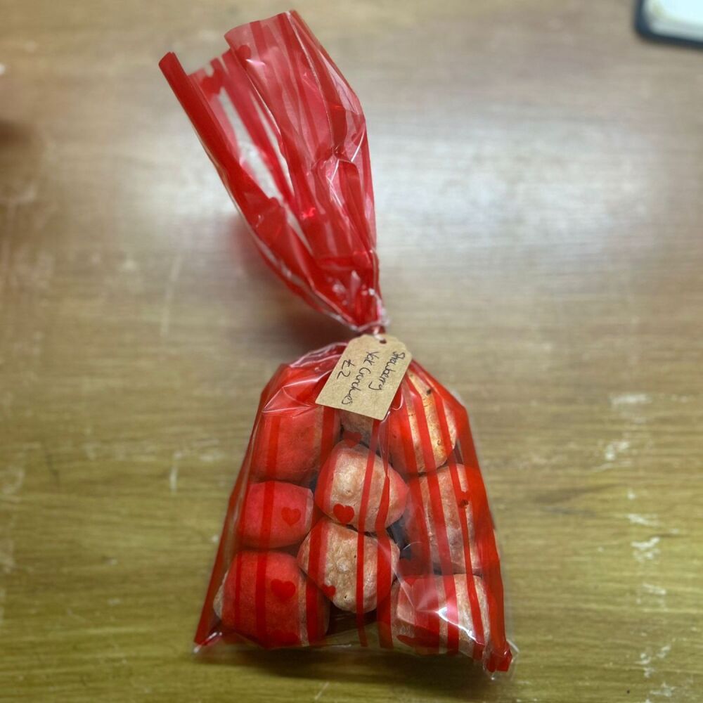 Strawberry Yak Crunchies