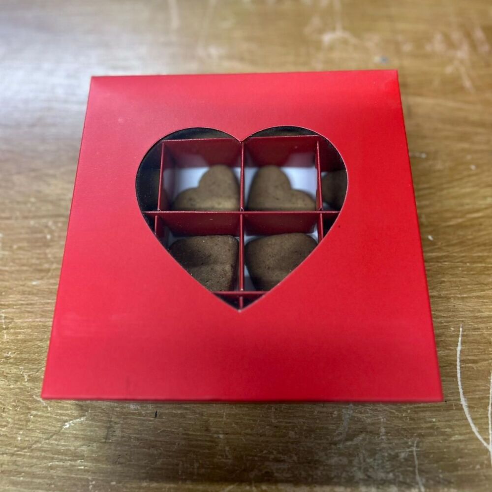 Heart Biscuit Box