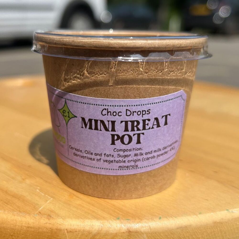 Mini Treat Pot - Choc Drops