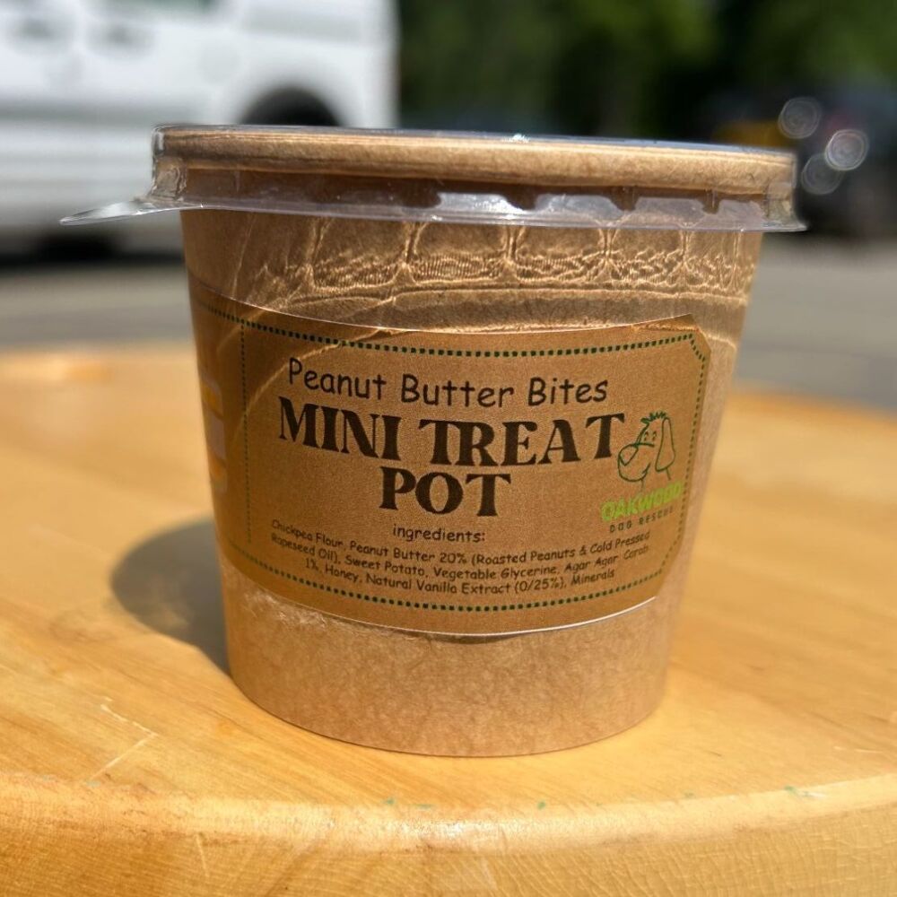 Mini Treat Pot - Peanut Butter Bites