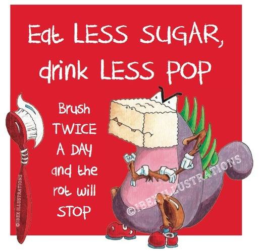 Eat less sugar web