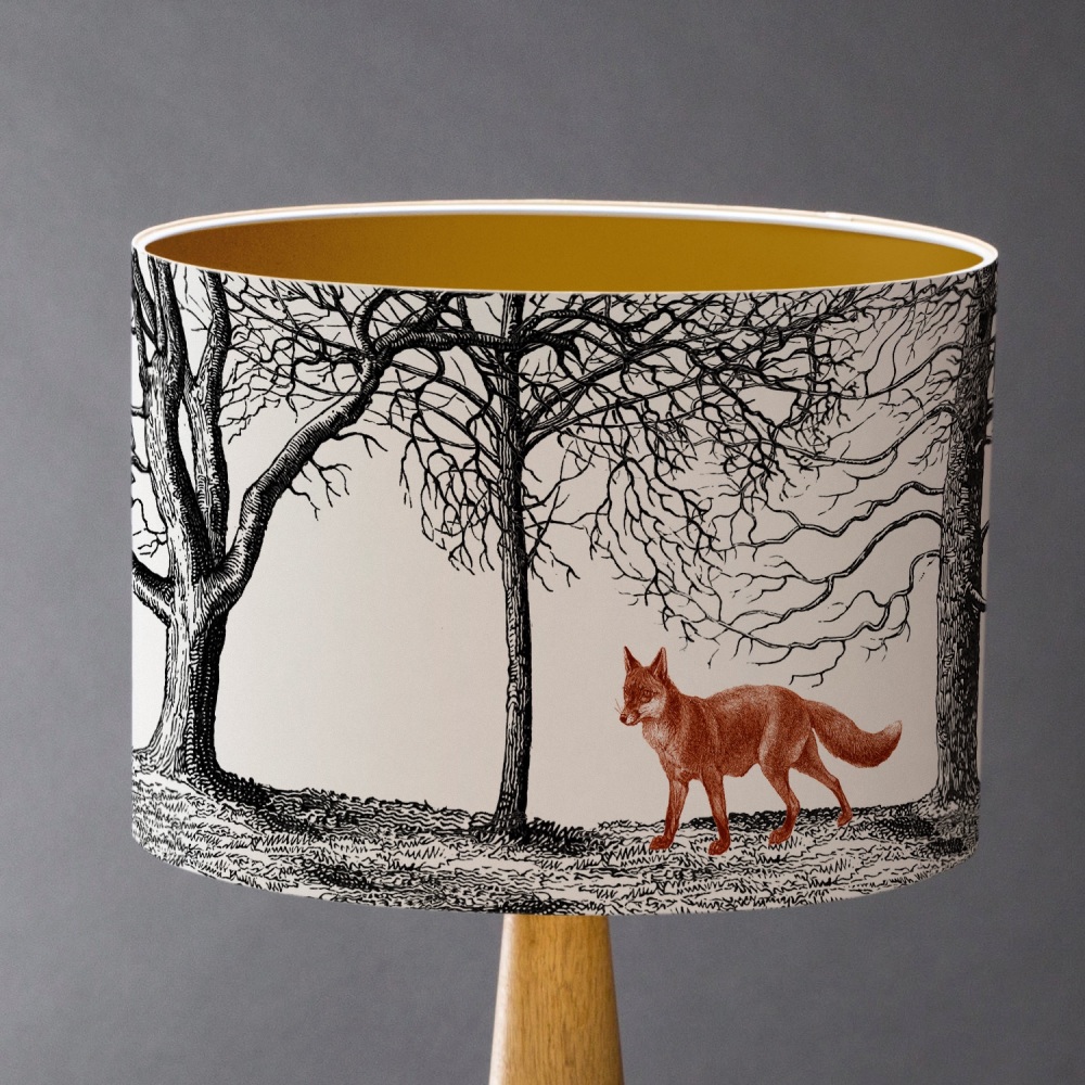 Into the Woods - Foxes Lampshade