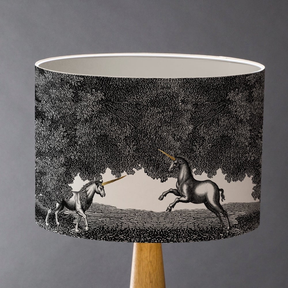 Some Enchanted Evening - Unicorns Lampshade