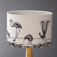 Birds Night Out  Lampshade