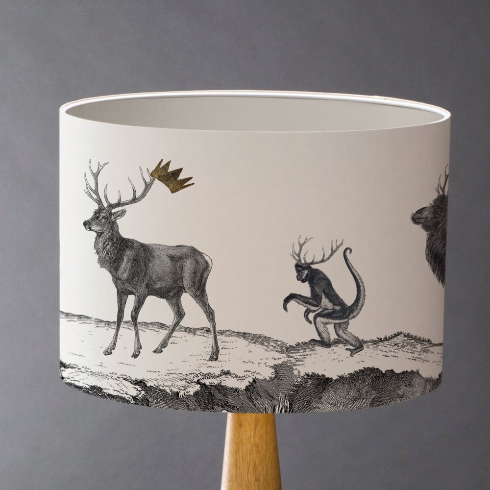 Stag Night Lampshade