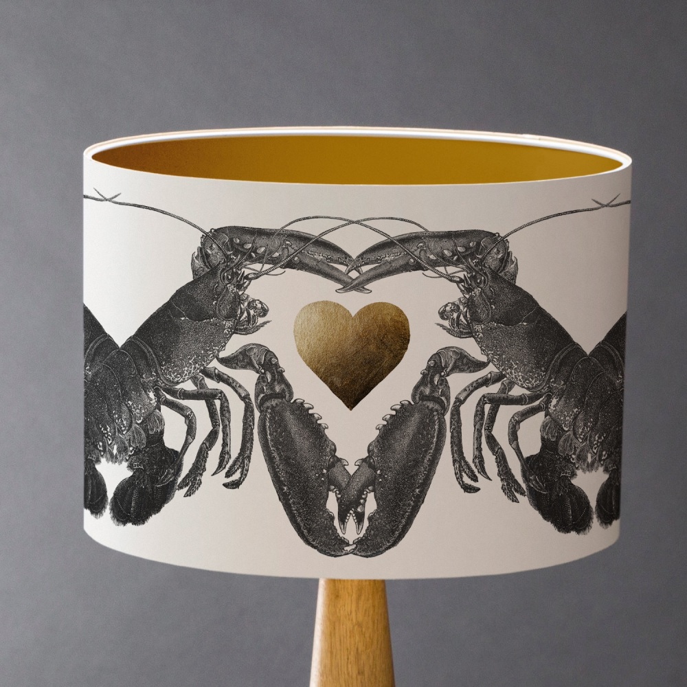 Lobster Love! Lampshade