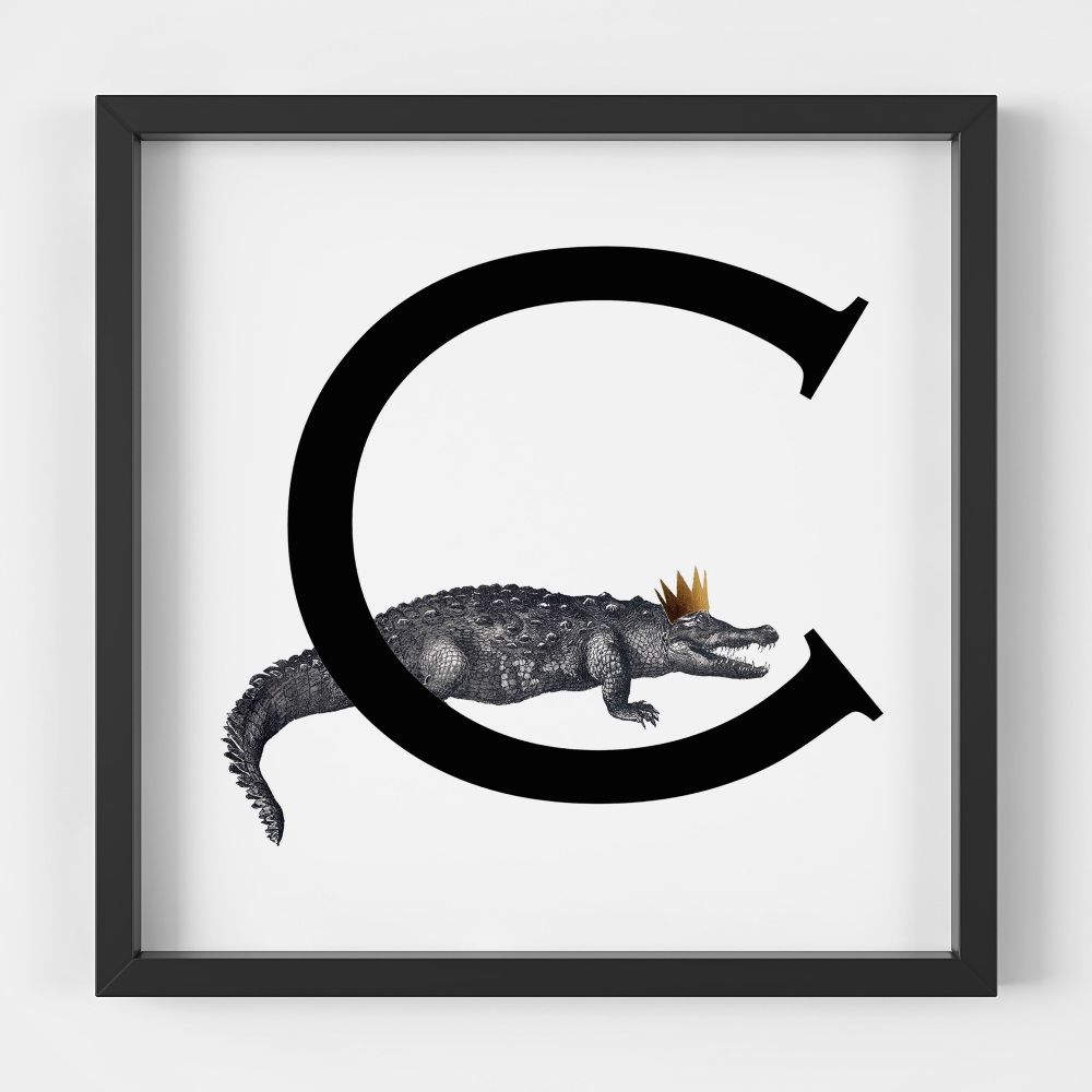C is for Crocodile