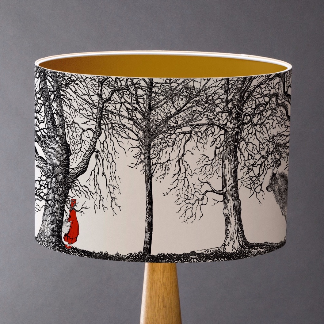 Sample Red Riding Hood Fairytale Lampshade