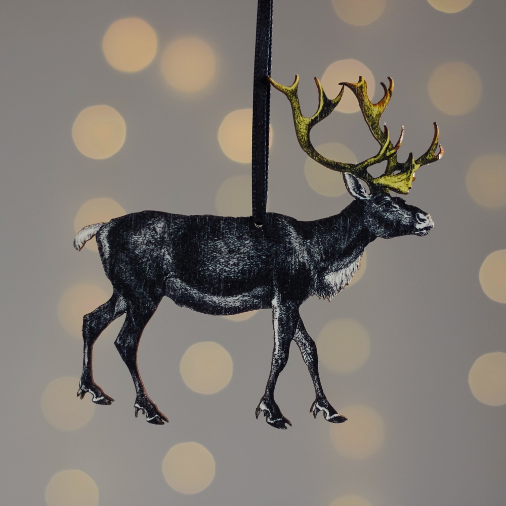 Reindeer tree decoration