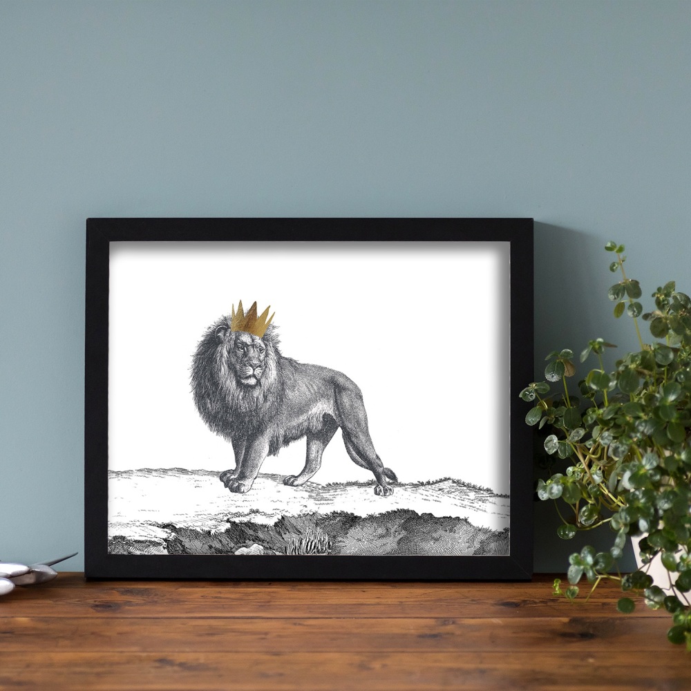 Lion Print - Sample