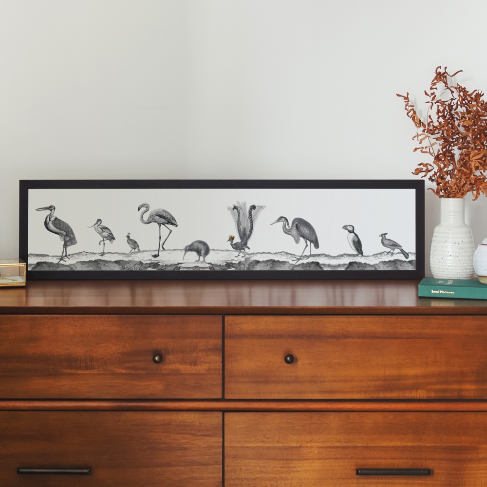 Birds Night Out Print