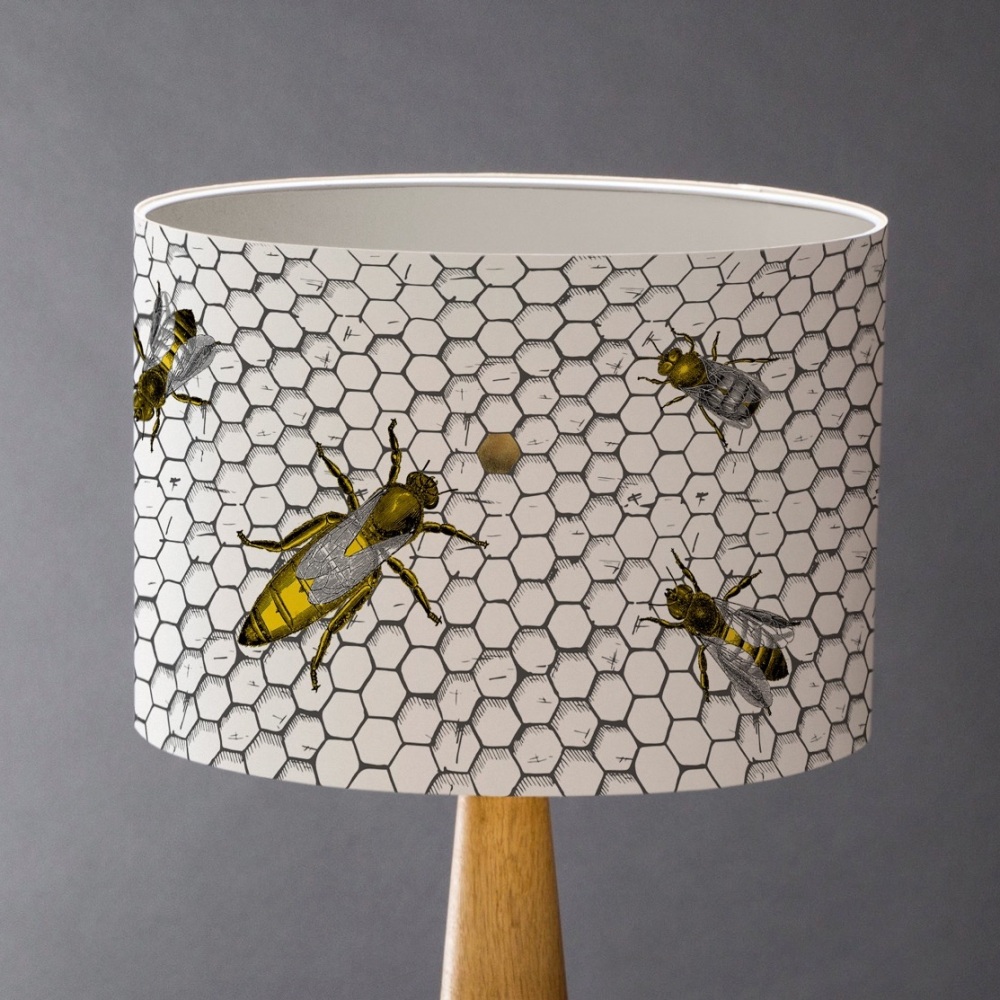 The Hive - Honey Bees Lampshade - Small
