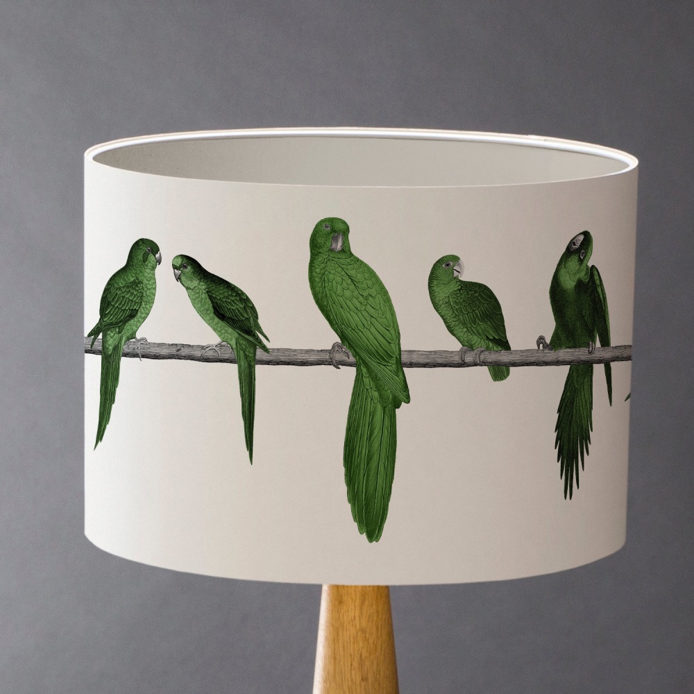 Pretty Polly - Parrots Lampshade - Large