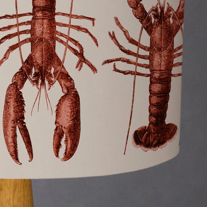 Red Lobster  Lampshade