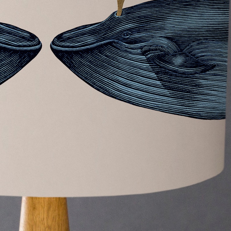 Blue Whale Lampshade