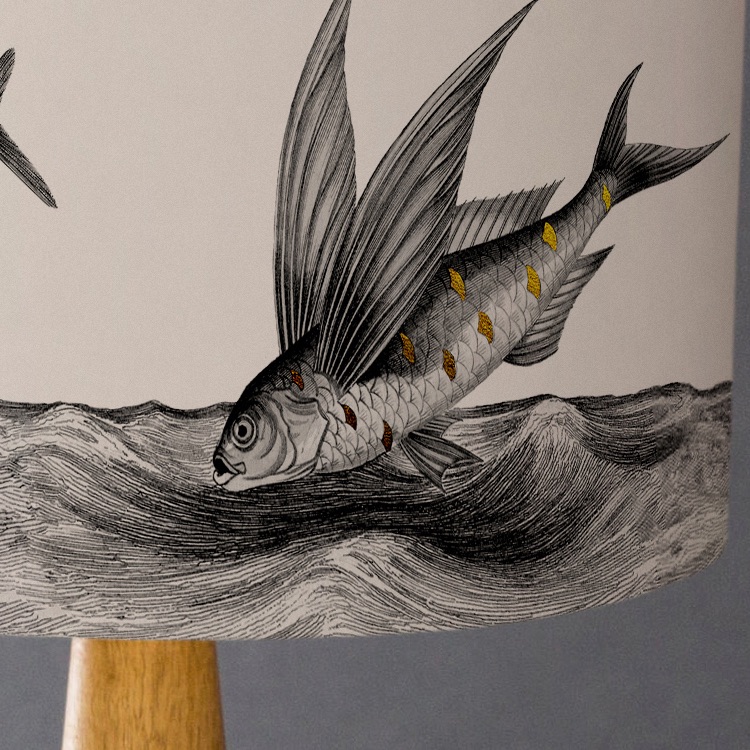 Flying Fish Lampshade