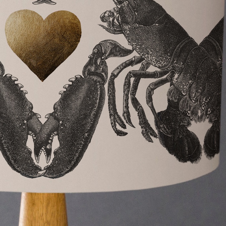 Lobster Love! Lampshade