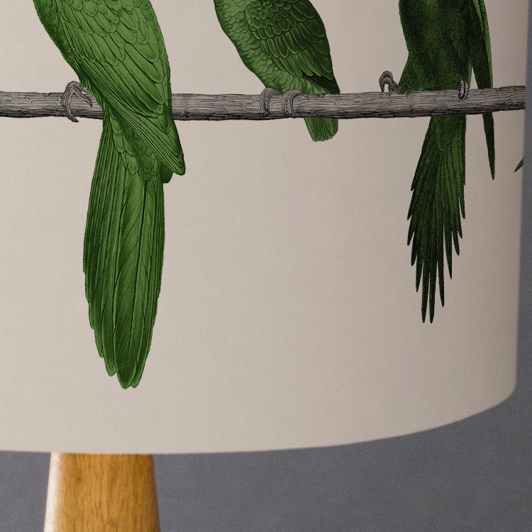 Pretty Polly - Parrots Lampshade