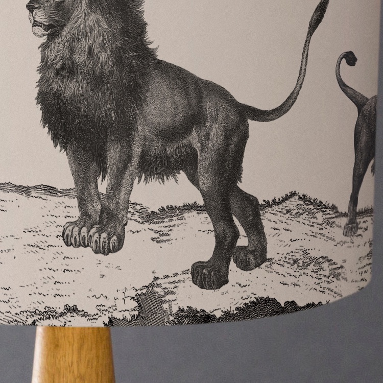 Pride of Lions Lampshade