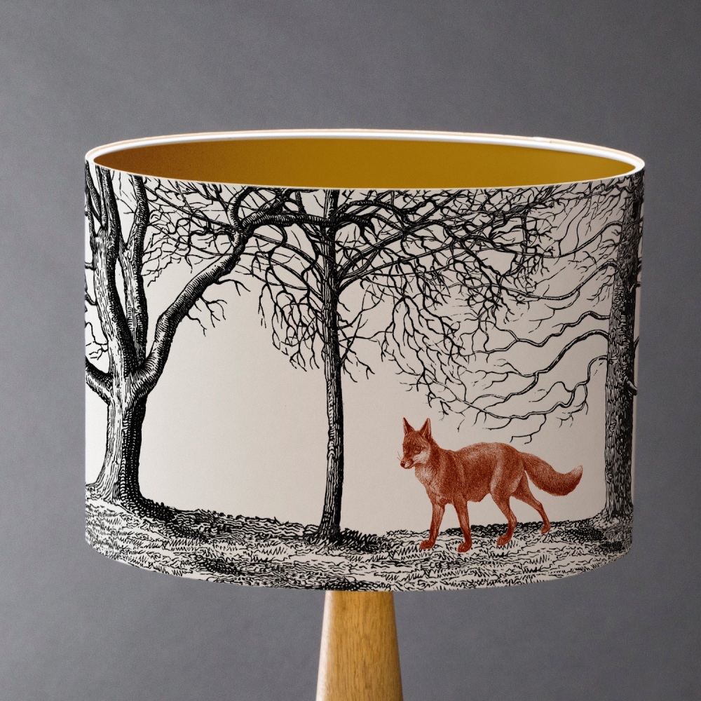 Medium - Foxes Lampshade
