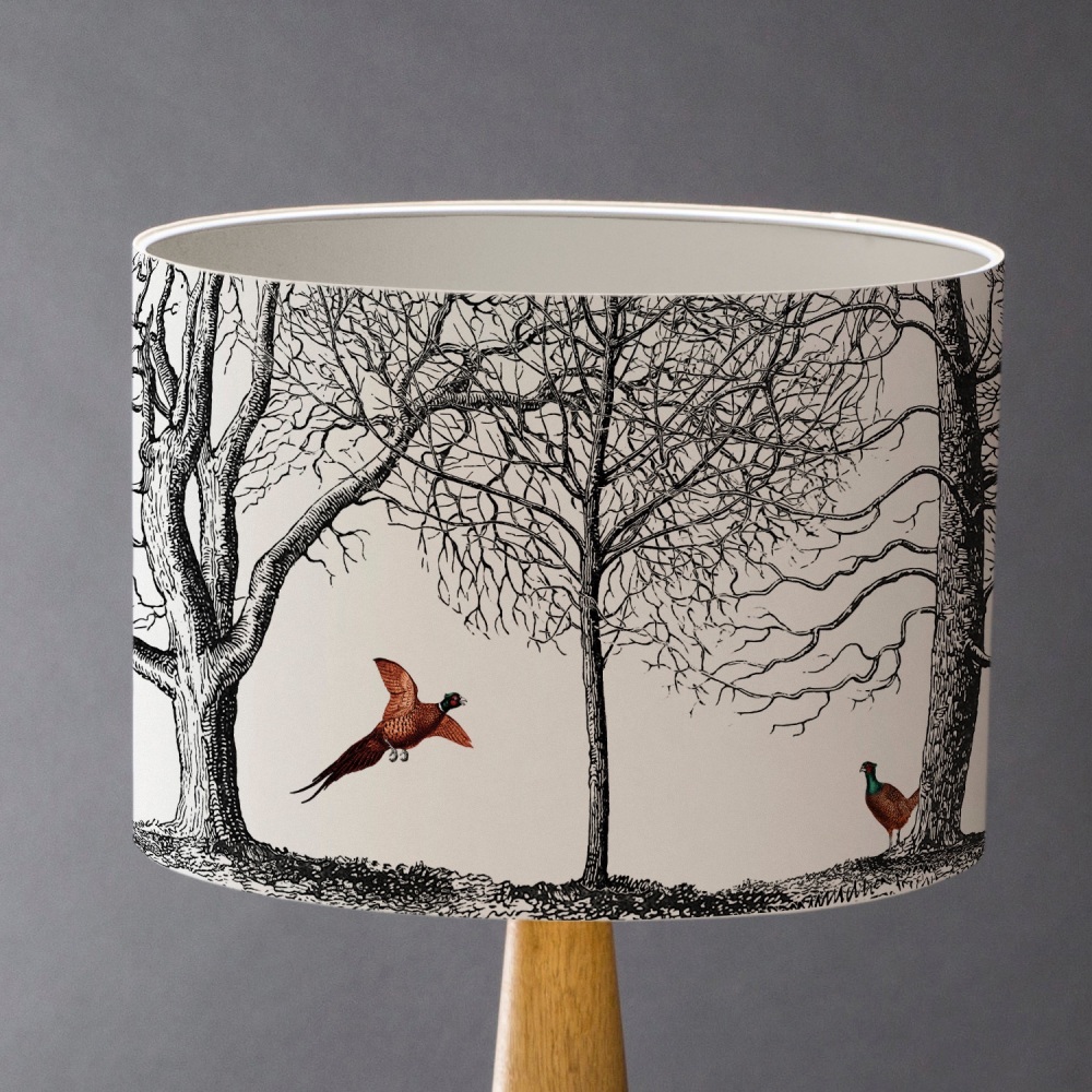 Large - Pheasants Lampshade