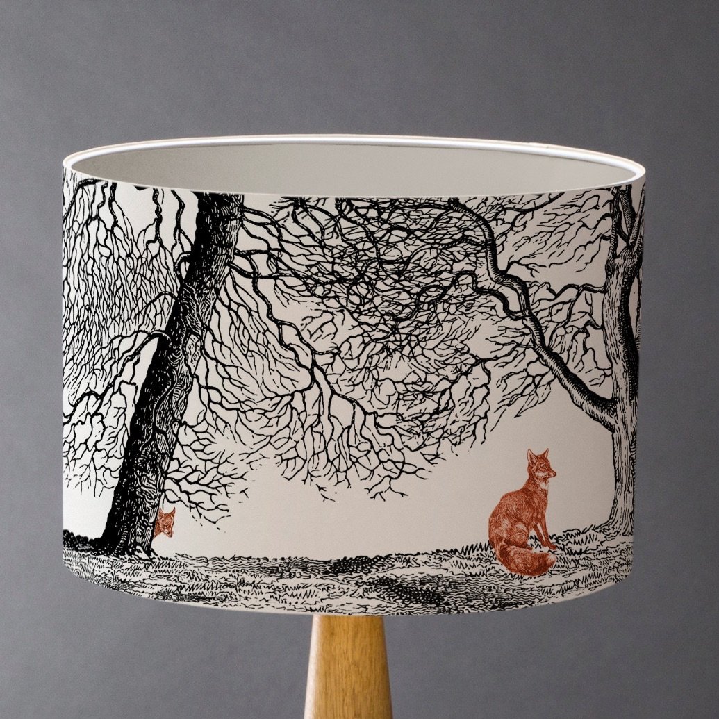 Medium - Foxes Lampshade