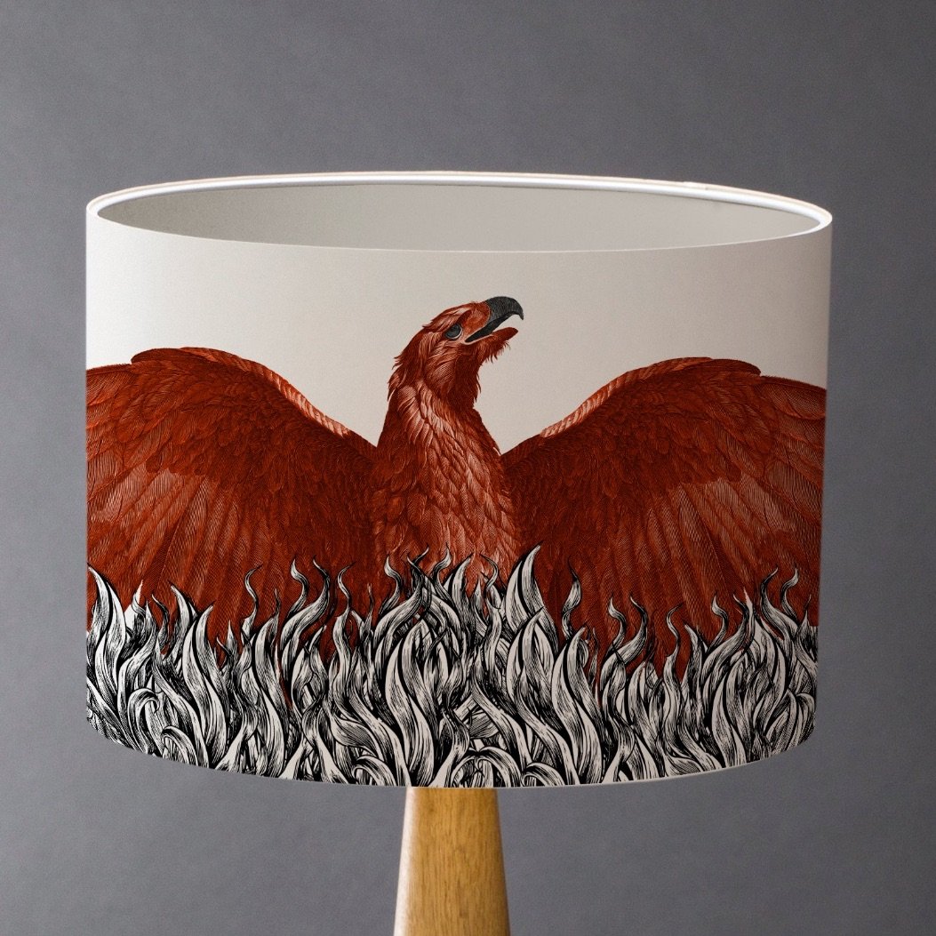 Small - Phoenix Lampshade