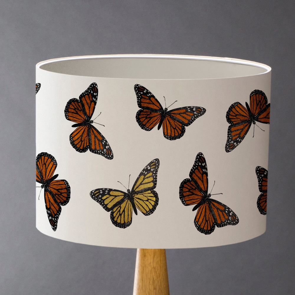 Small - Monarch Butterfly Lampshade