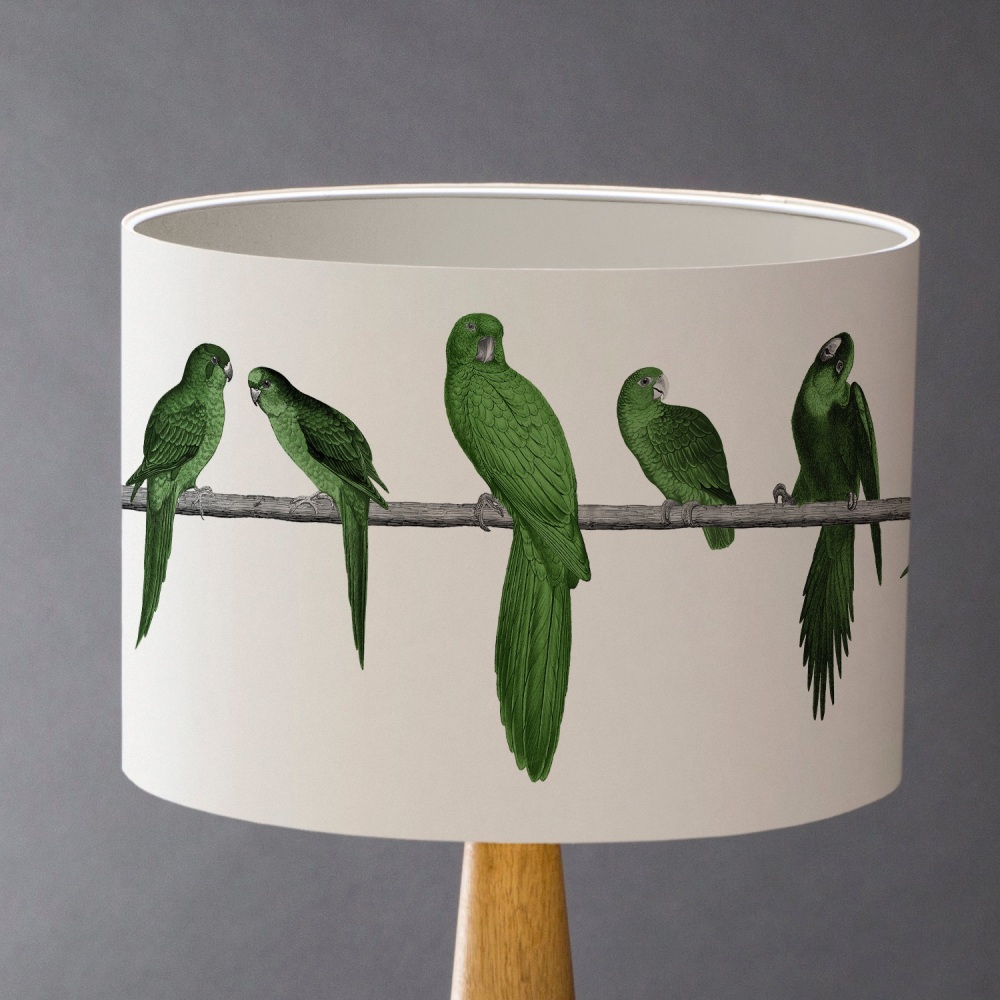 Large - Parrots Lampshade