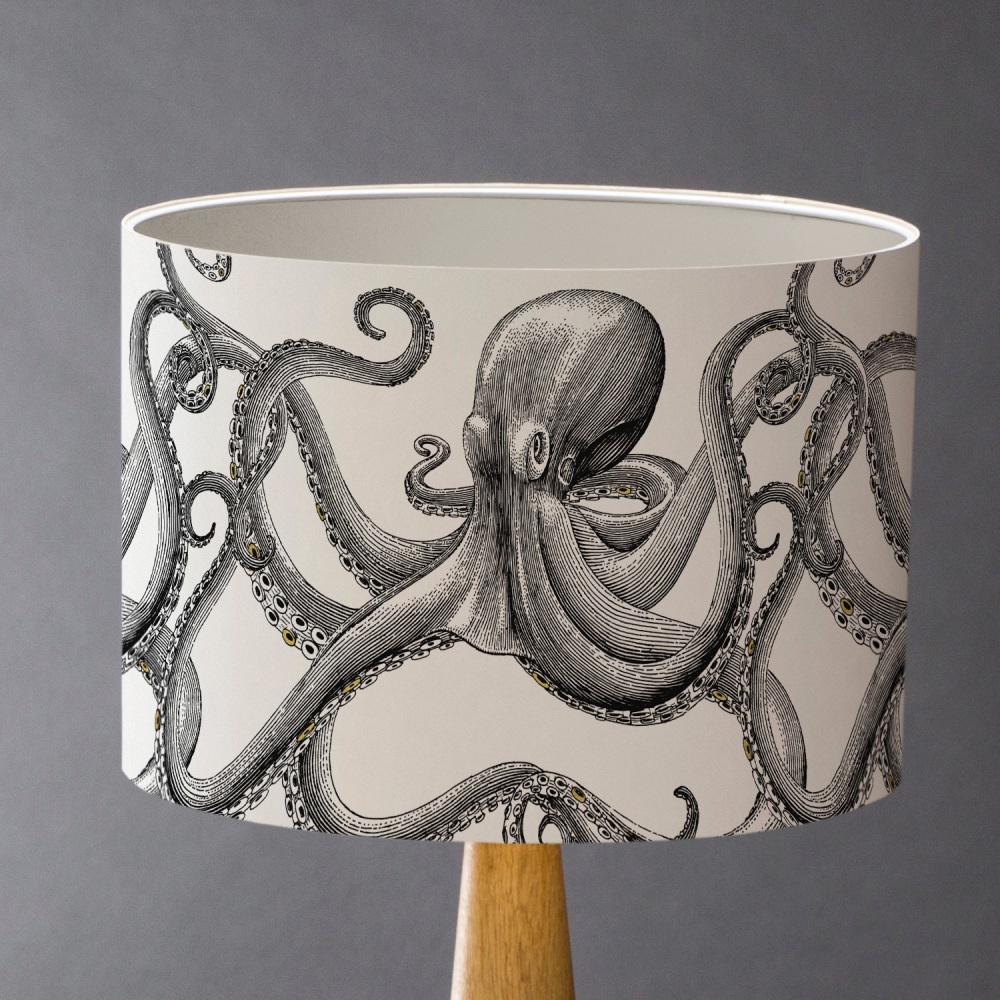 Large - Let's Twist Again - Octopus Lampshade