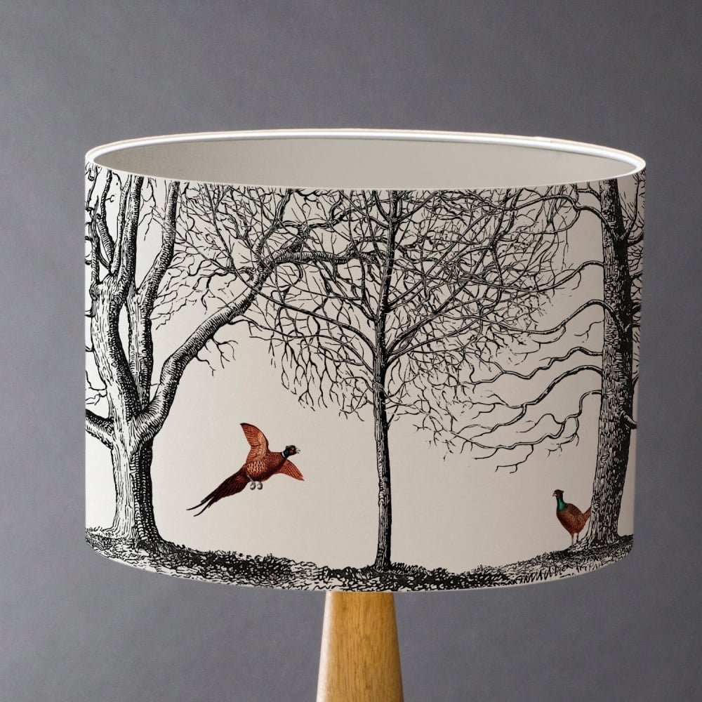 Medium - Pheasants Lampshade