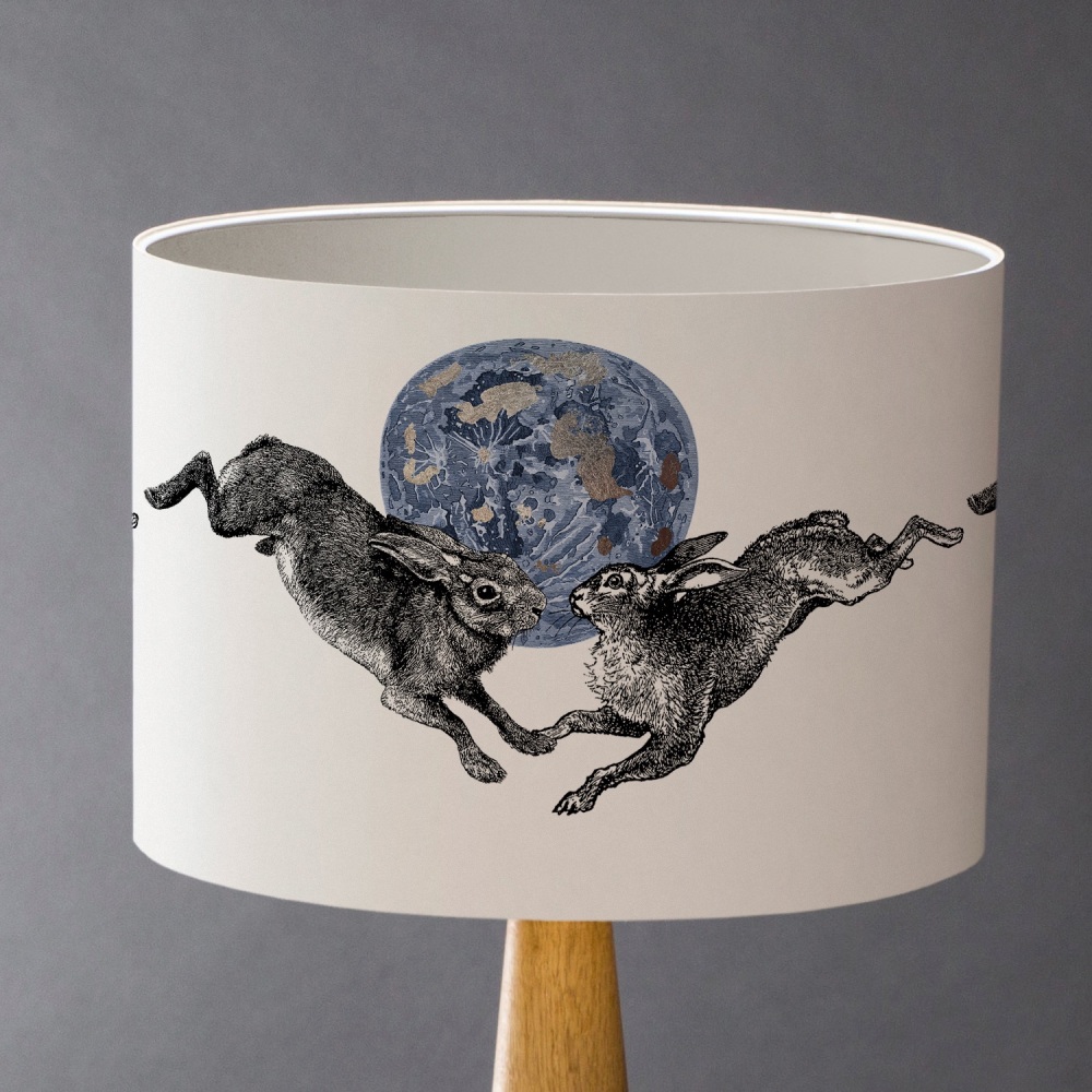 Medium - Hare Moon Lampshade