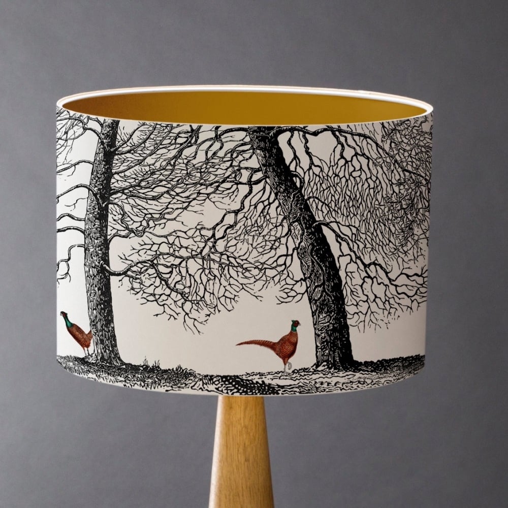 Large - Pheasants Lampshade