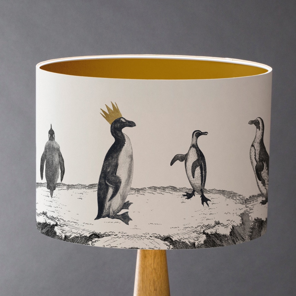 Large - Penguins Lampshade