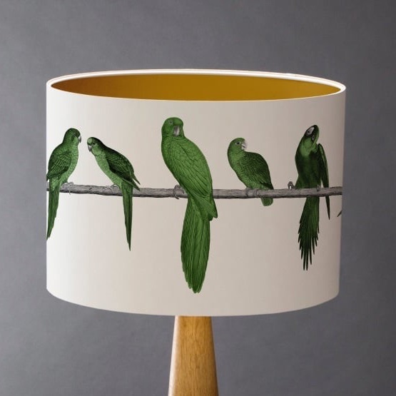 Medium - Parrots Lampshade