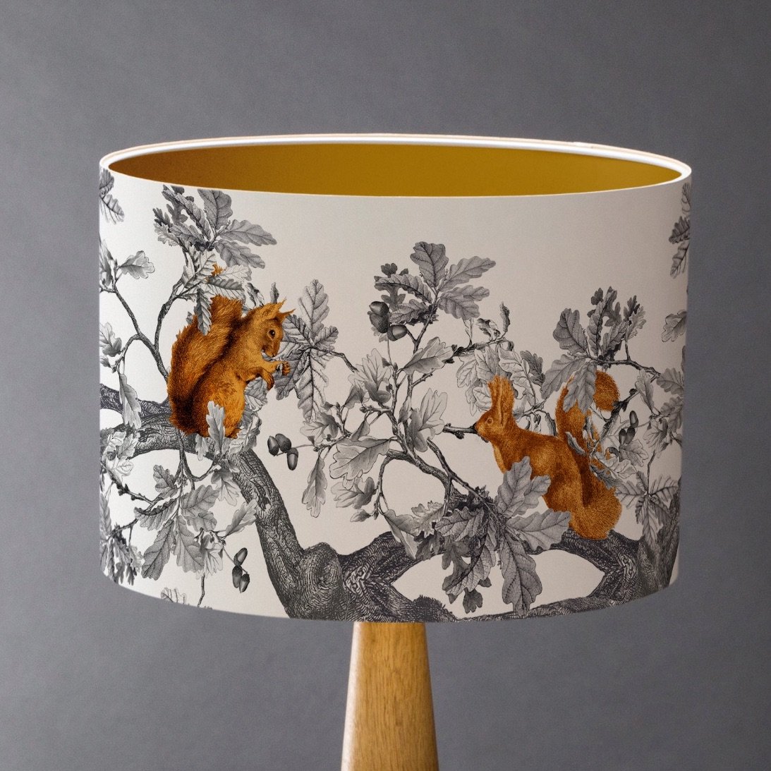 Large - Red Squirrel Lampshade
