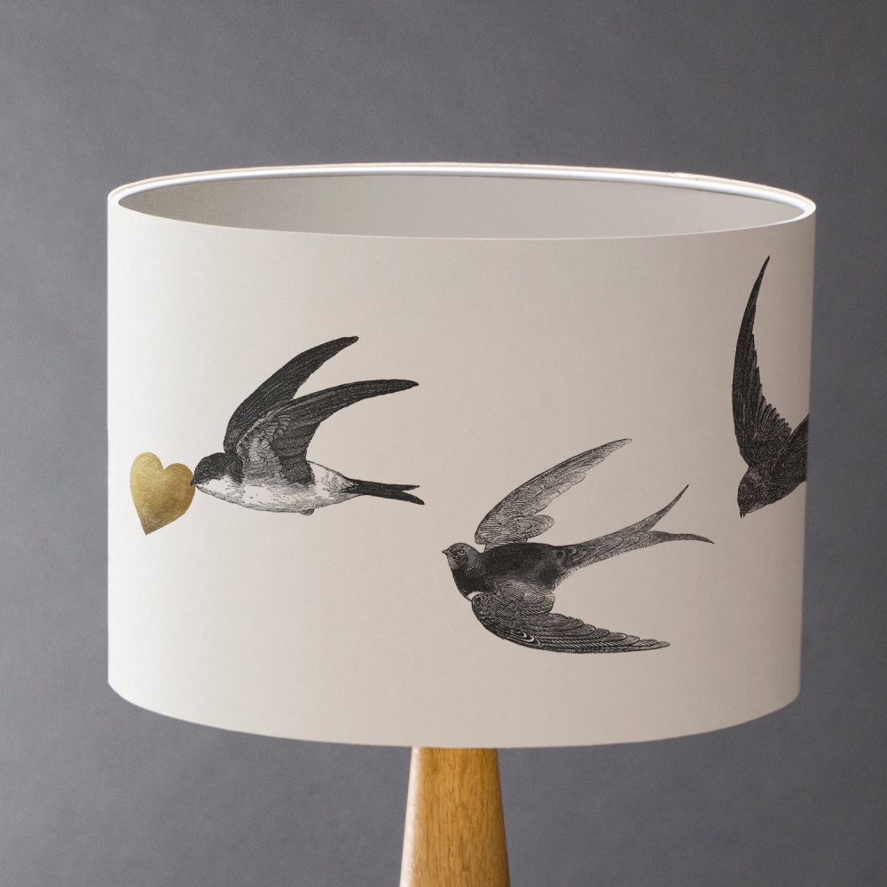 Medium - Swallow Lampshade