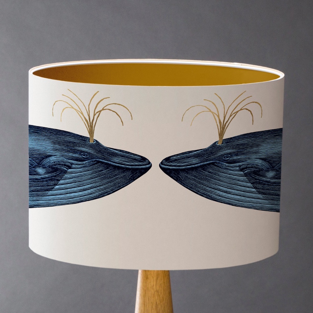 Medium - Whale Lampshade