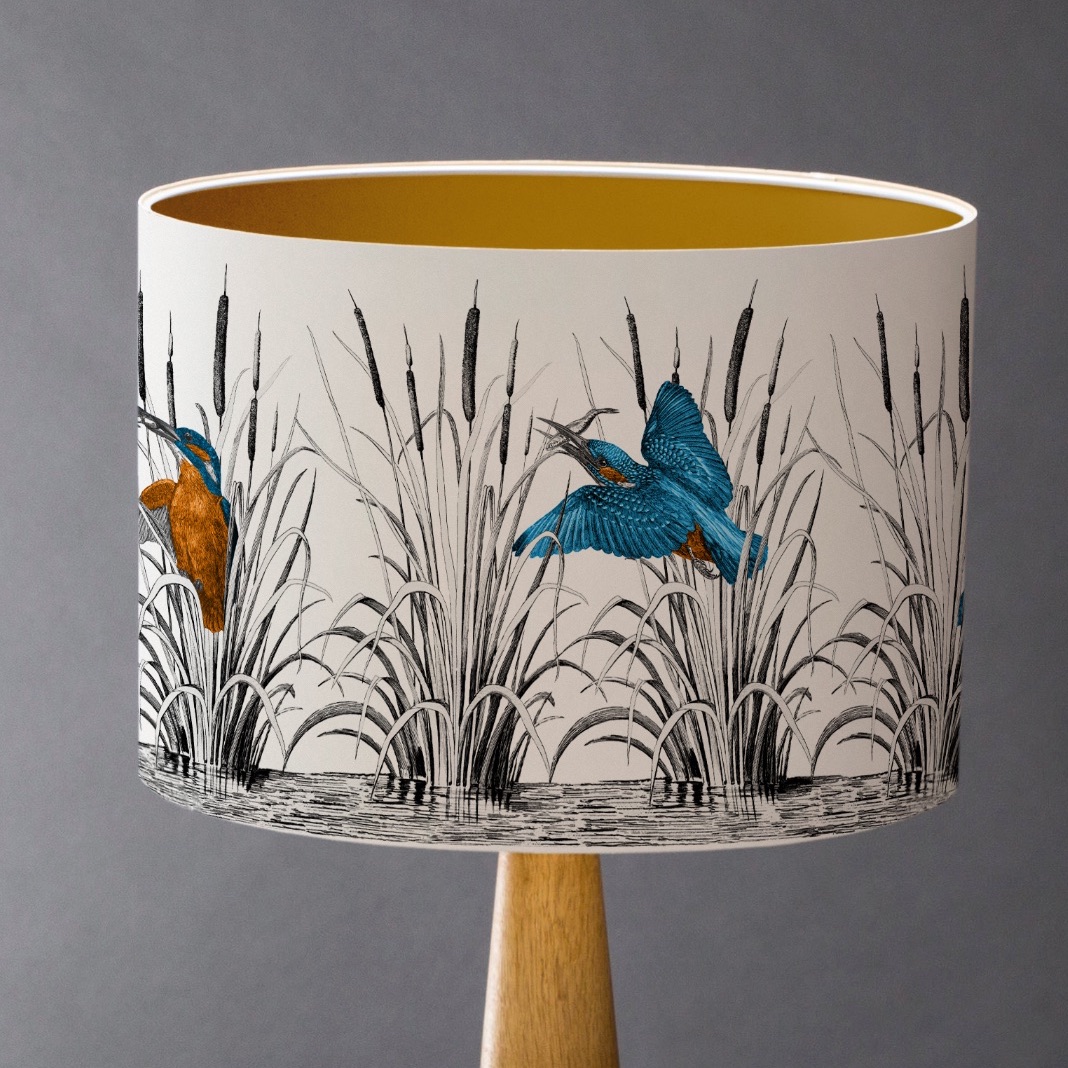Small - Kingfishers Lampshade