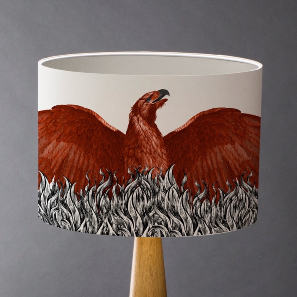Medium - Phoenix Lampshade