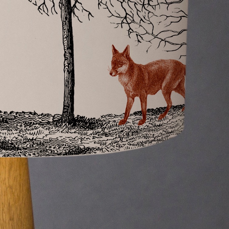 Foxes Lampshade
