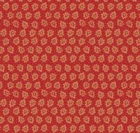 Penny Rose Fabric - Garnet by Nancy Zieman - Leaf - Red 