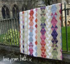 Beth Studley - Diamond Trails Quilt Paper pattern