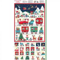 Makower - Santa Express - Christmas Advent Calendar panel