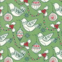 Moda - Merry Merry by Kate Spain - Christmas All is calm, all is bright - REMNANT