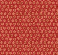 Penny Rose Fabric - Garnet by Nancy Zieman - Leaf - Red - REMNANT