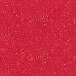 Makower - Metallic Linen Texture - Red