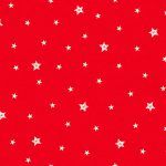 Makower - Scandi Stars Red  Christmas